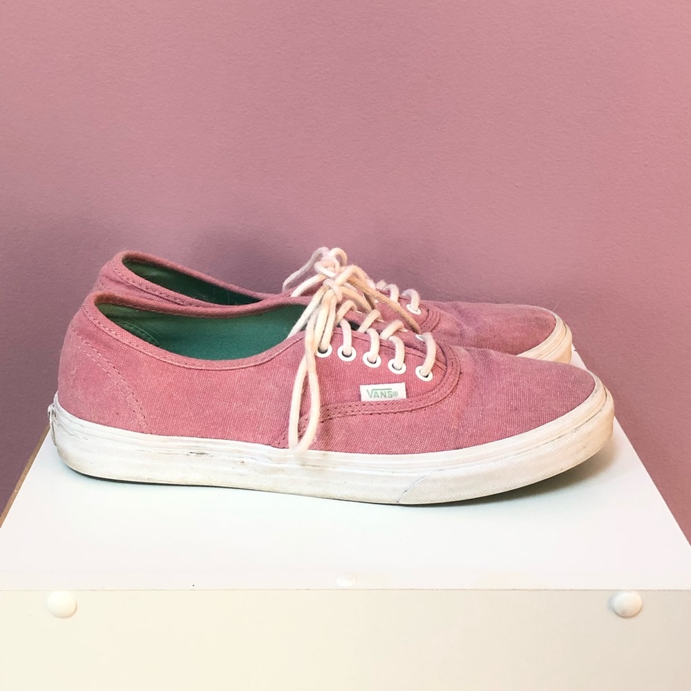 Pink/mauve vans